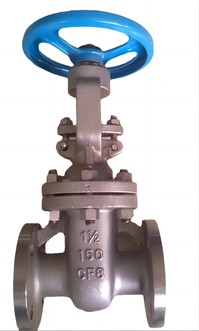What are the types of gate valves?