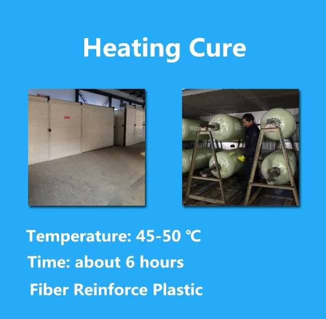 2-4ton/Hour Velocity FRP Filter Tank for Water Filter