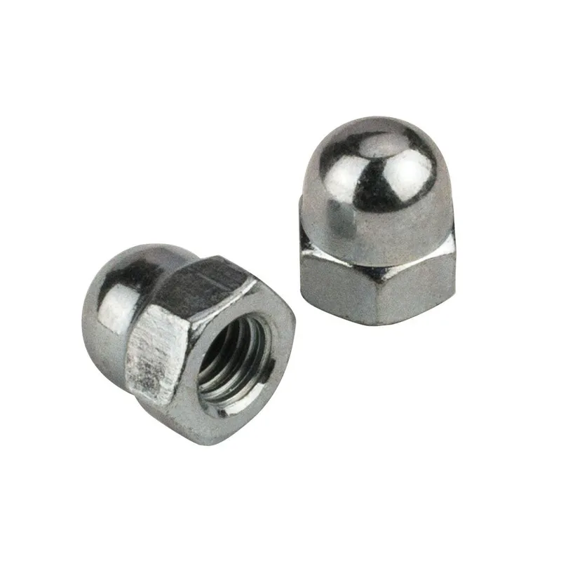 A2-70 304 Stainless Steel DIN 1587 Hexagon Dome Cap Nut M6 Hex Domed Cap Nuts Decorative Cap Nuts
