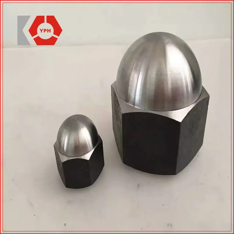 DIN 1587 Round Head with Black Zinc Hex Nuts Wholesale