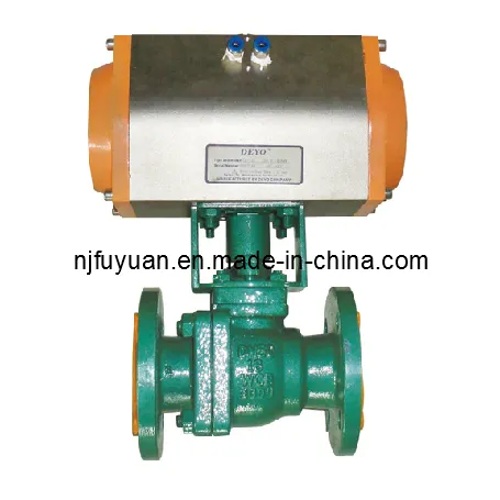 FEP Lined Ball Valve (Q641)