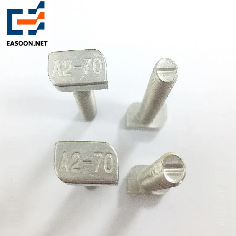 Galvanized T Shape Bolt in Carbon Steel Full Threaded DIN Jisb 1166 304 T Bolts Square Head T Handle Bolt
