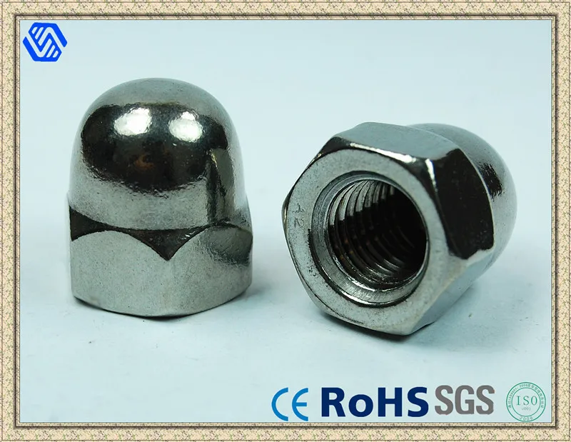 Hexagon Nut Wholesale DIN 1587 Steel Cap Nuts