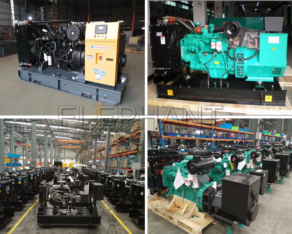 Water Cooling 250kVA Silent 3 Phase Diesel Electirc Generators