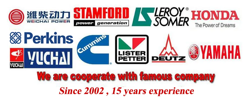 Water Cooling 250kVA Silent 4 Stroke Diesel Electirc Generators